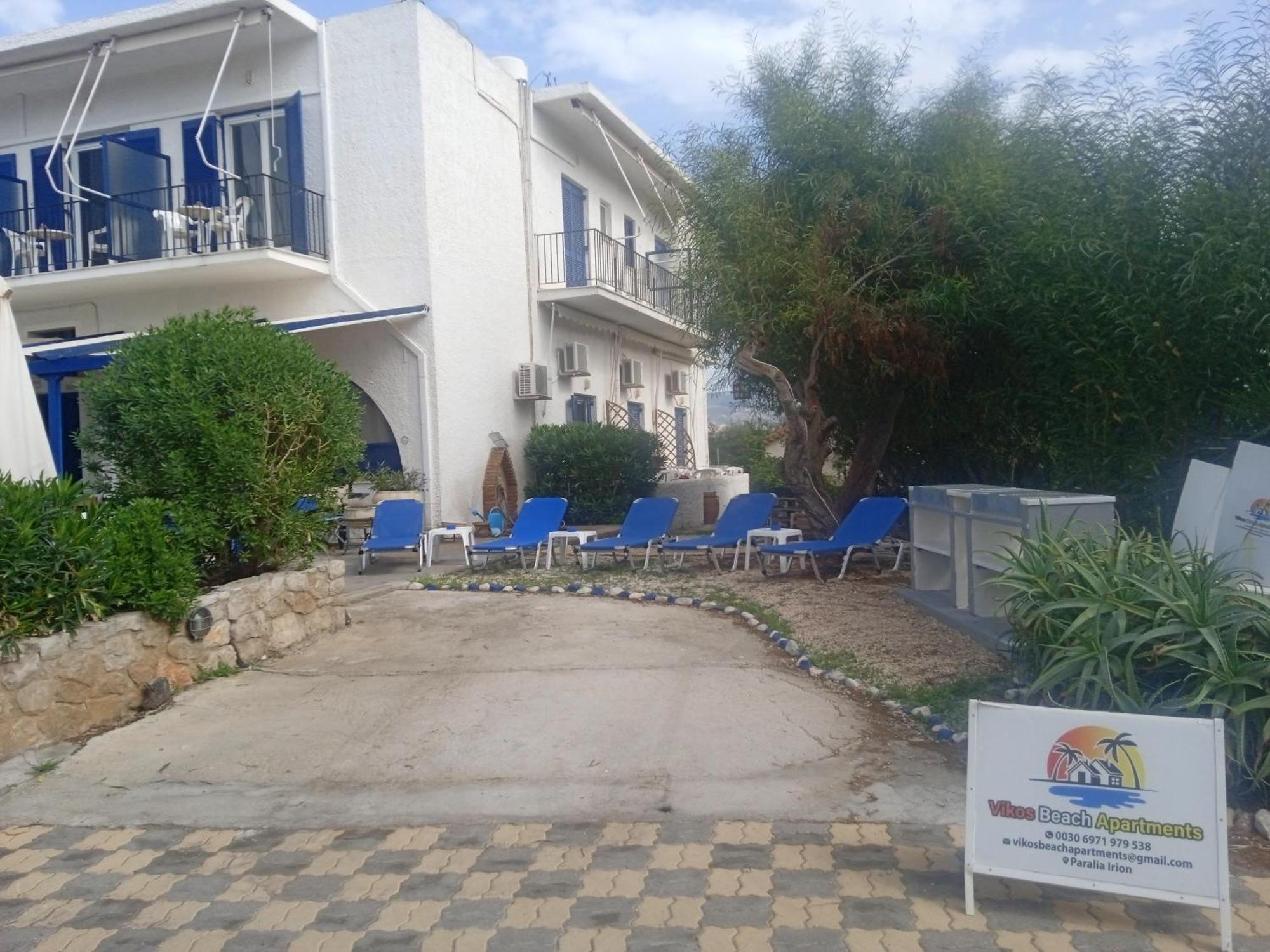 Vikos Beach Apartments Paralia Irion Exterior photo